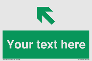 Custom Safe condition: Green Up left arrow